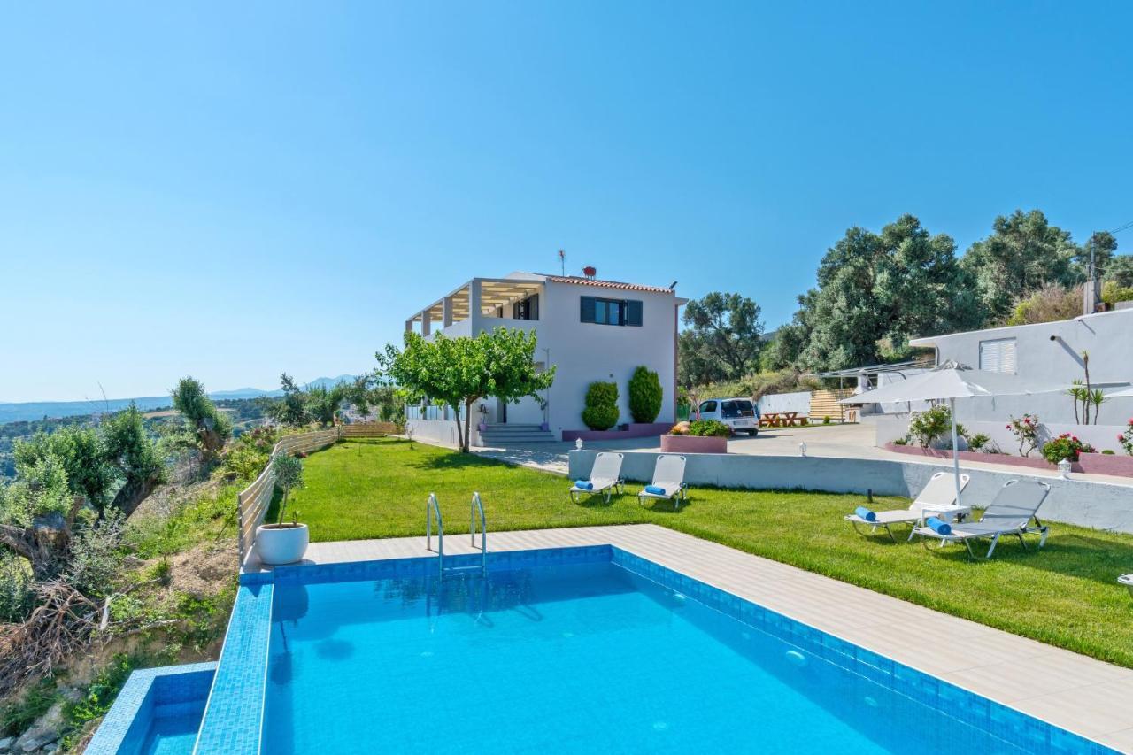 Alkistis Villa With Amazing Sea View Maroulas Экстерьер фото