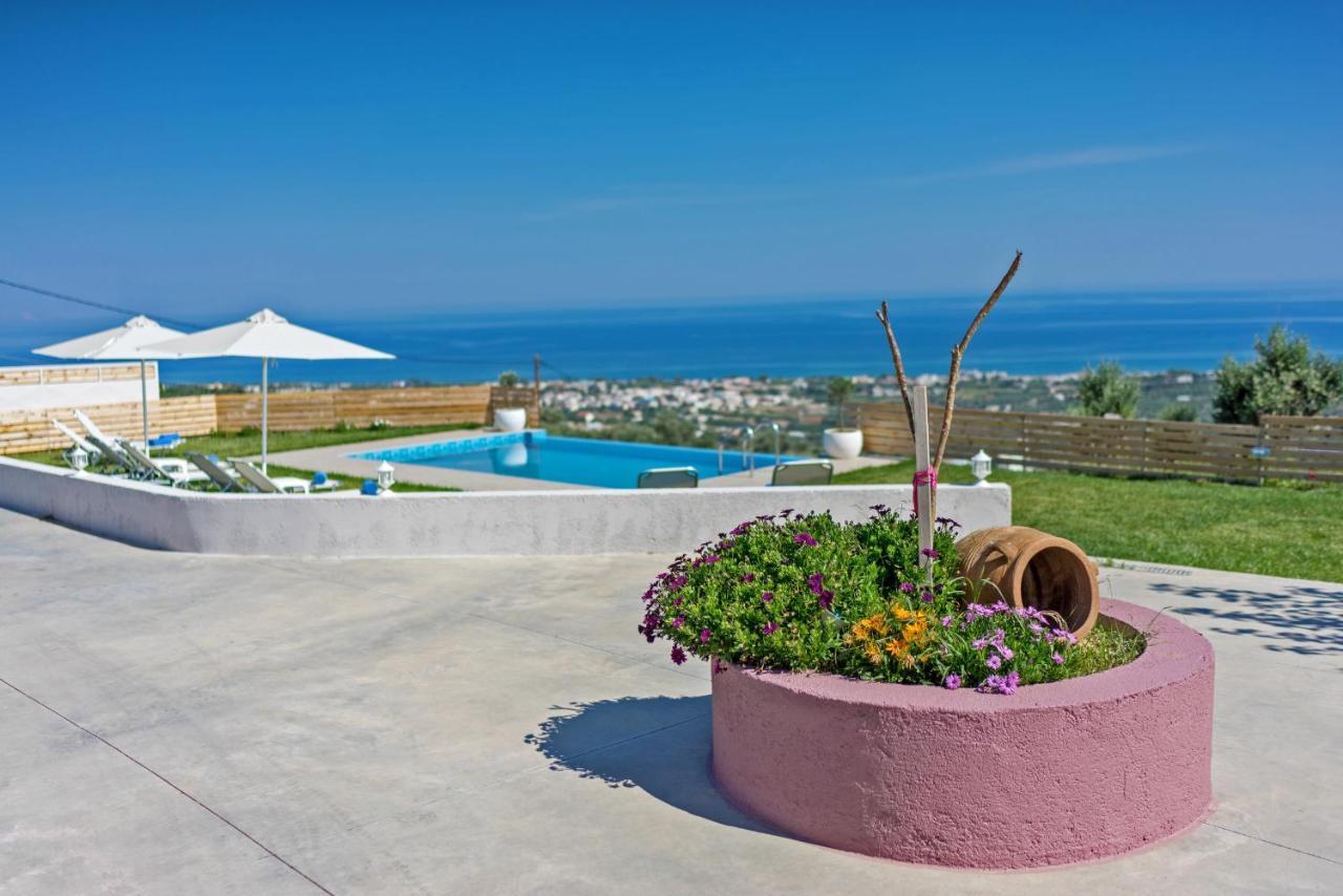 Alkistis Villa With Amazing Sea View Maroulas Экстерьер фото