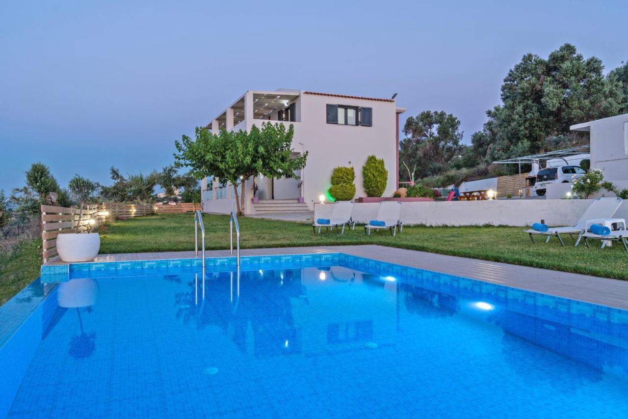 Alkistis Villa With Amazing Sea View Maroulas Экстерьер фото